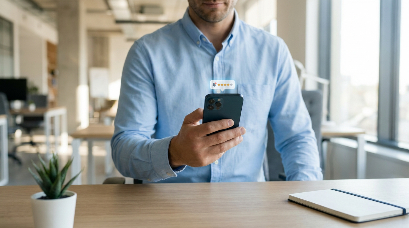 Demander un avis client par sms : taux de conversion et modèles